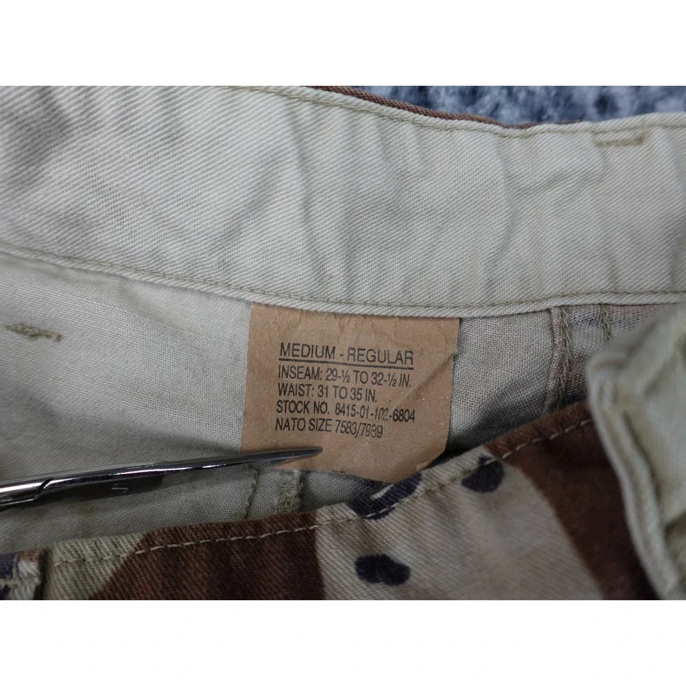 Propper International Cargo Pants Mens Medium Regular Brown Chocolate Chip Camo